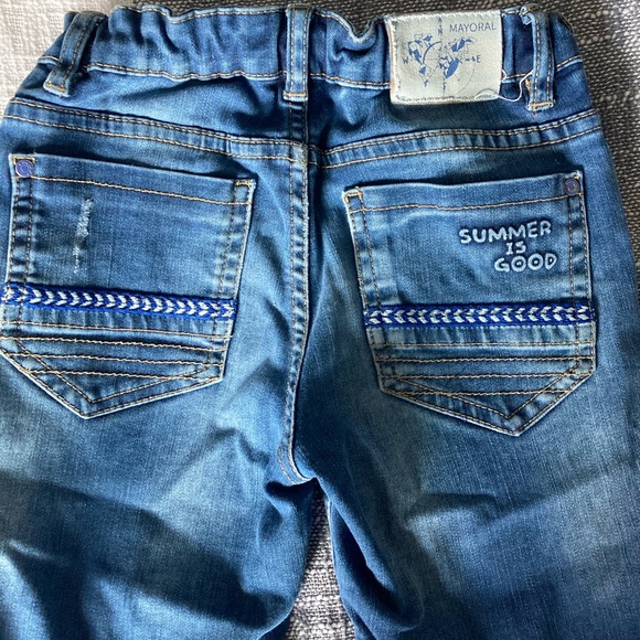 Boys slim fit jeans - Mayoral Size 5 - Picture 3 of 4
